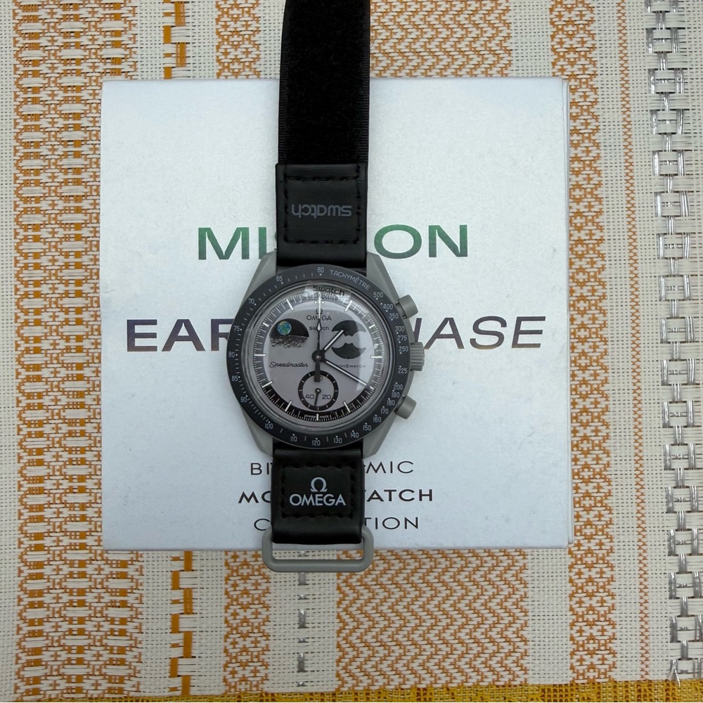 Swatch x Omega MoonSwatch Special Mission: Earthglow